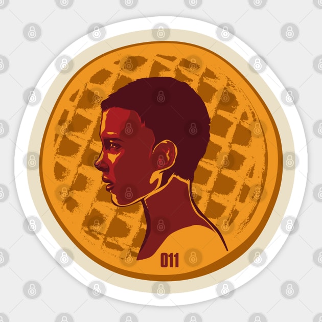 Waffleleven Sticker by HyperTwenty